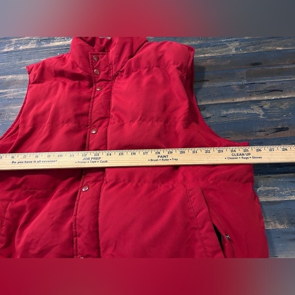 St John's Bay Red Puffer Vest Extra Large Warm Winter Thick Cozy Fall - Picture 5 of 12